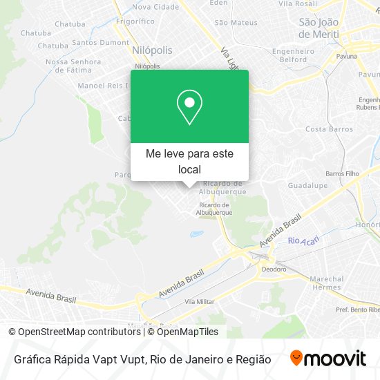 Gráfica Rápida Vapt Vupt mapa