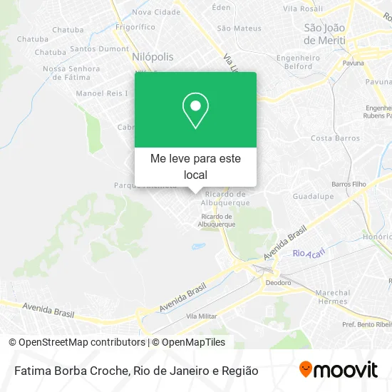 Fatima Borba Croche mapa
