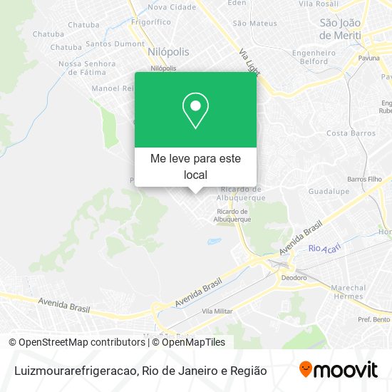Luizmourarefrigeracao mapa