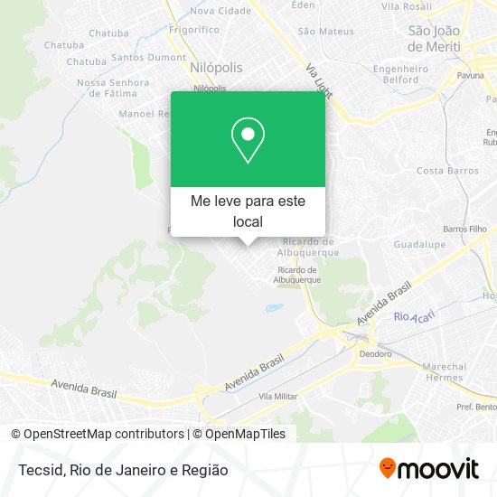 Tecsid mapa
