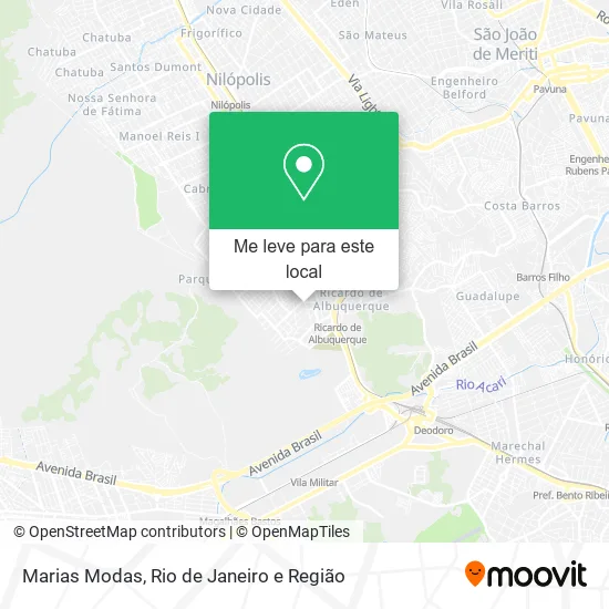 Marias Modas mapa