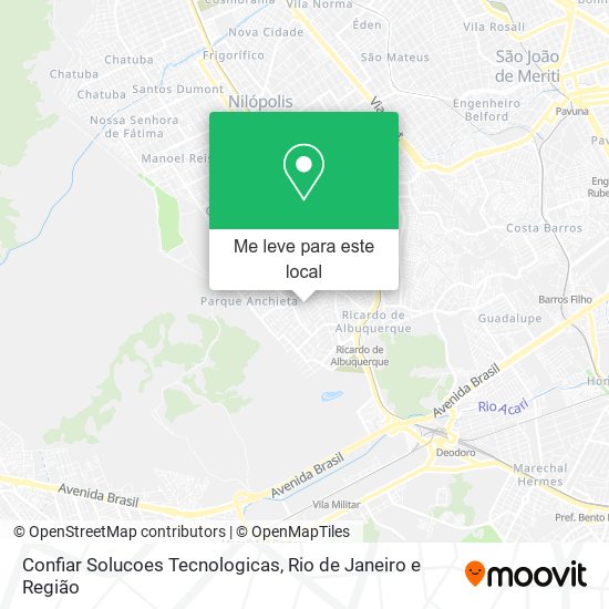 Confiar Solucoes Tecnologicas mapa