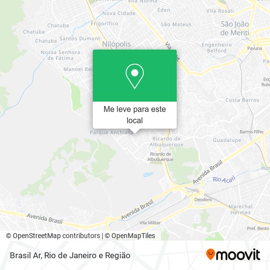 Brasil Ar mapa
