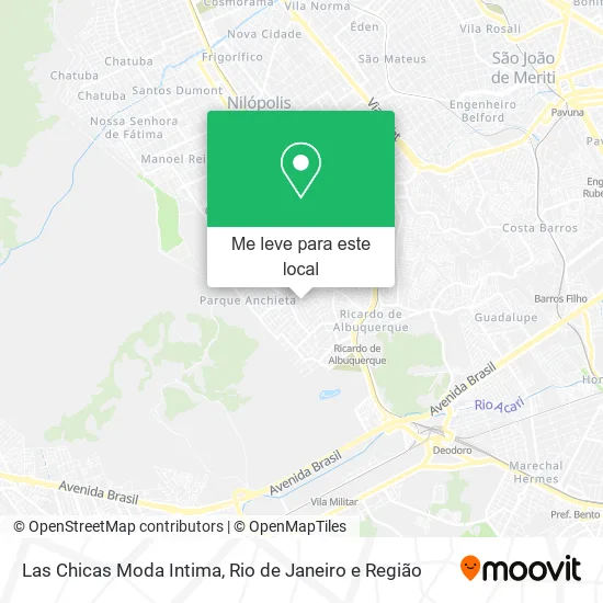 Las Chicas Moda Intima mapa