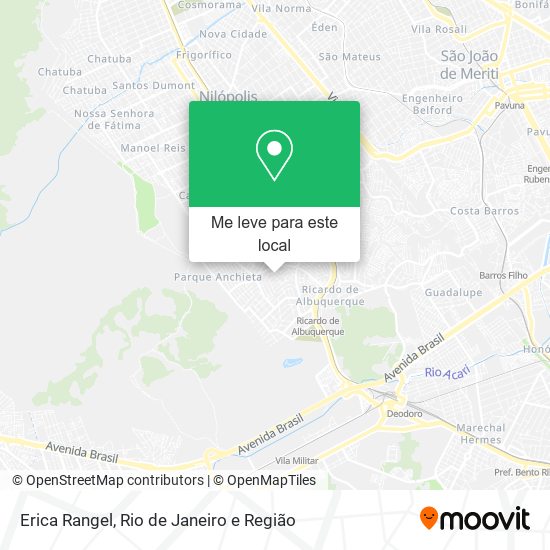 Erica Rangel mapa