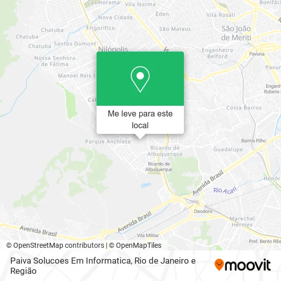 Paiva Solucoes Em Informatica mapa