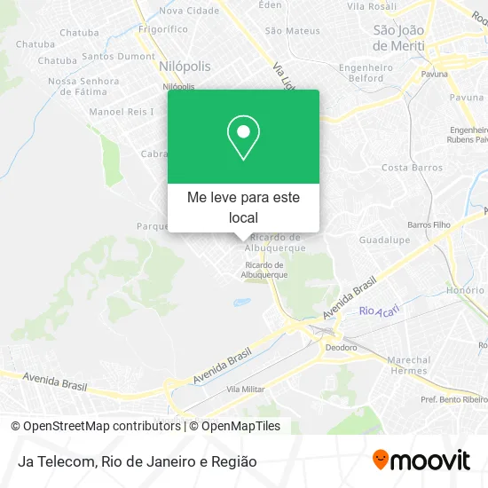 Ja Telecom mapa
