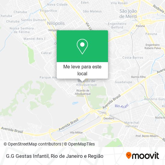 G.G Gestas Infantil mapa