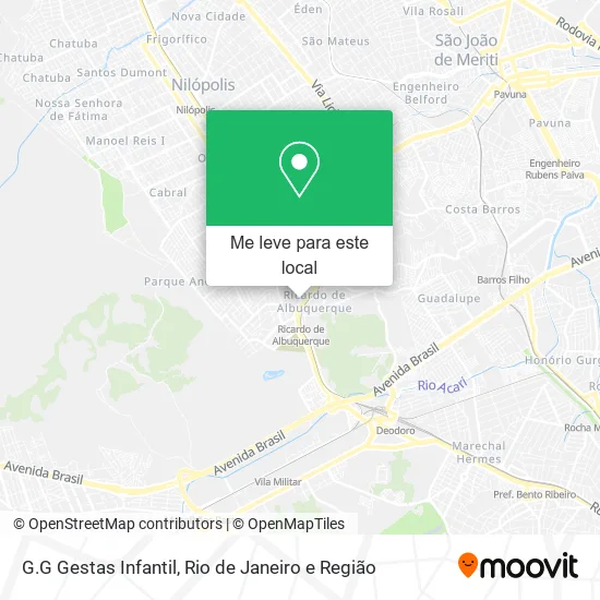 G.G Gestas Infantil mapa