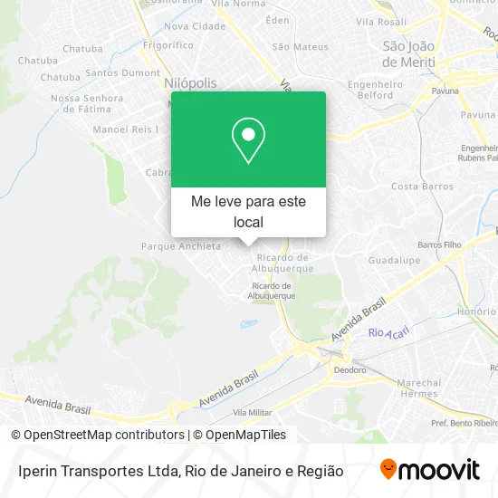 Iperin Transportes Ltda mapa