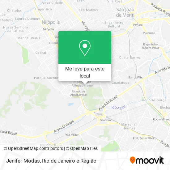 Jenifer Modas mapa