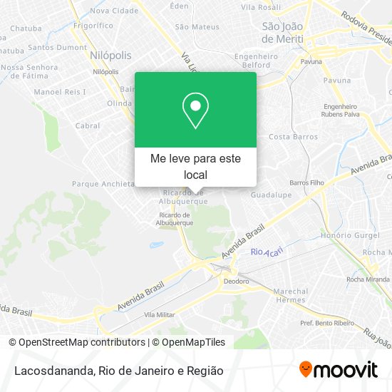 Lacosdananda mapa