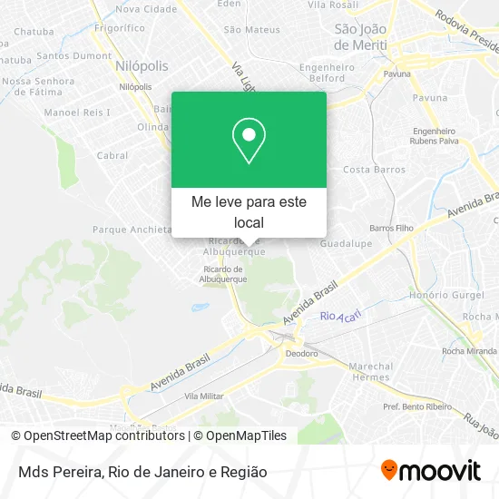Mds Pereira mapa