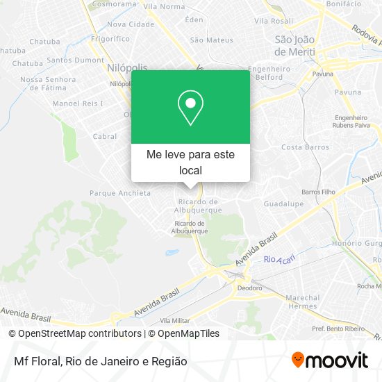 Mf Floral mapa