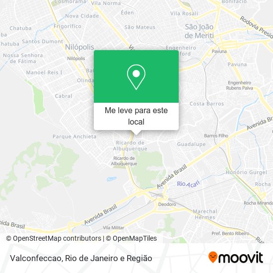 Valconfeccao mapa