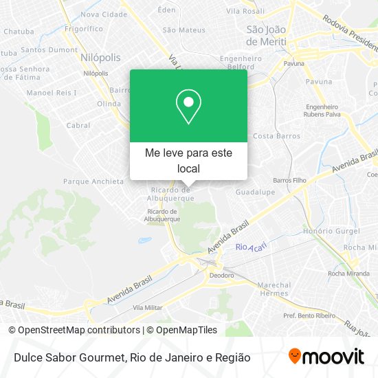 Dulce Sabor Gourmet mapa