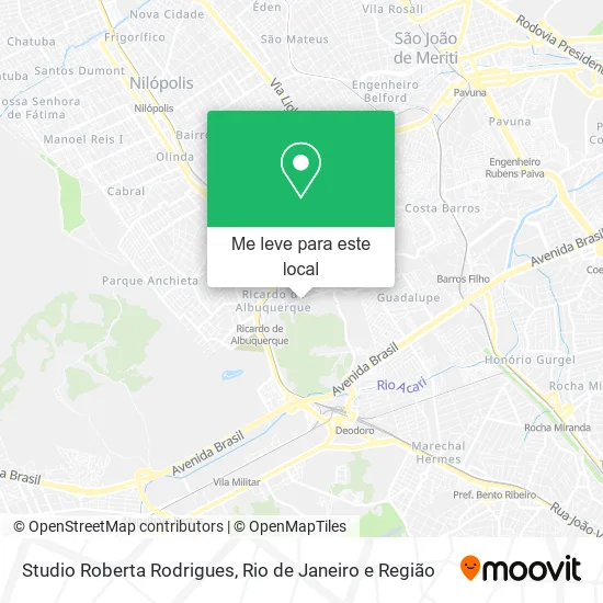 Studio Roberta Rodrigues mapa