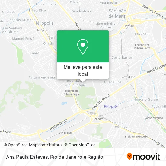 Ana Paula Esteves mapa