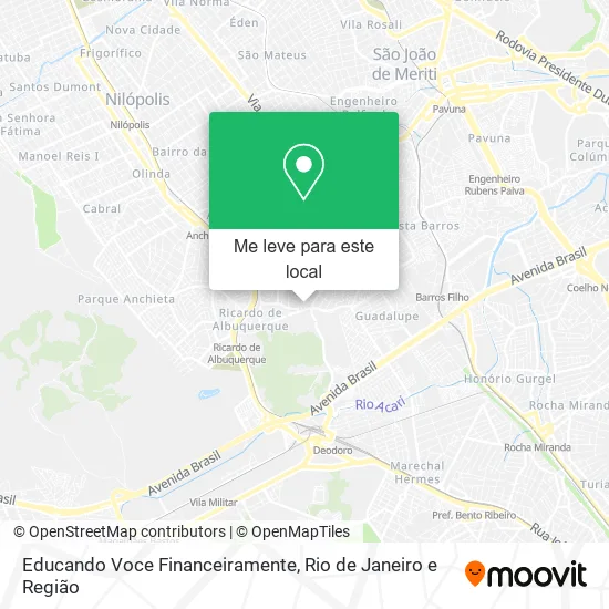 Educando Voce Financeiramente mapa
