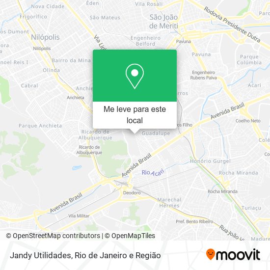 Jandy Utilidades mapa