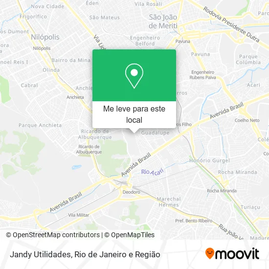 Jandy Utilidades mapa