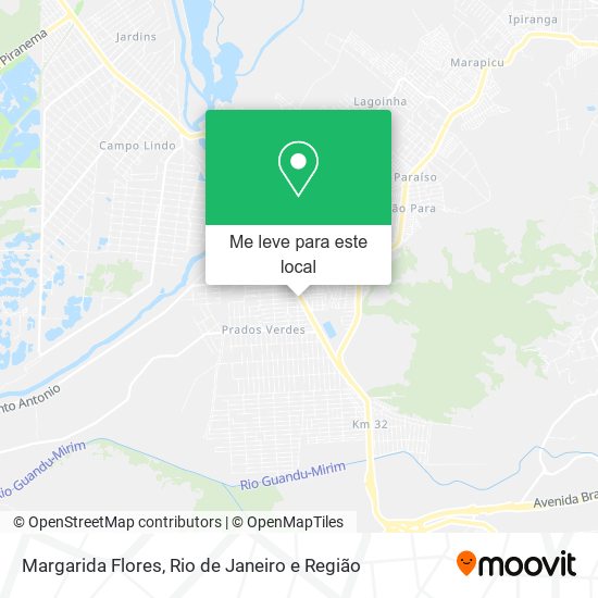 Margarida Flores mapa