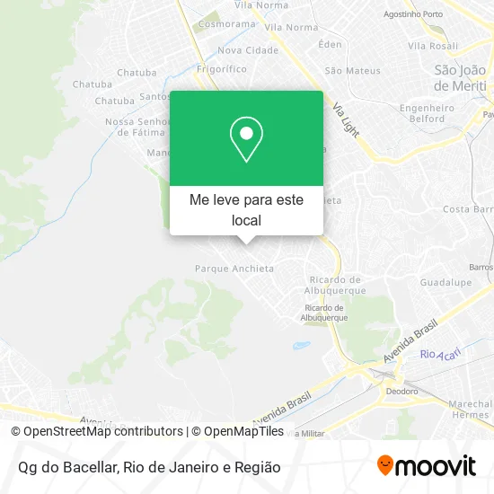 Qg do Bacellar mapa