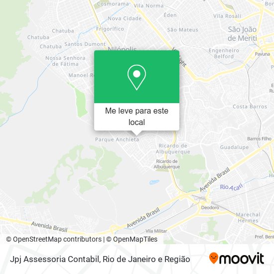 Jpj Assessoria Contabil mapa