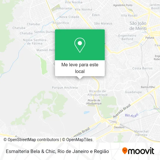 Esmalteria Bela & Chic mapa