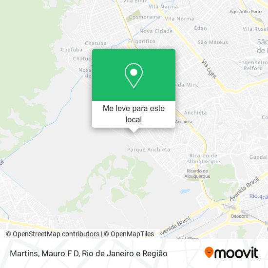 Martins, Mauro F D mapa