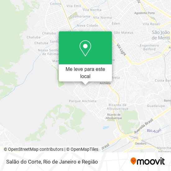 Salão do Corte mapa