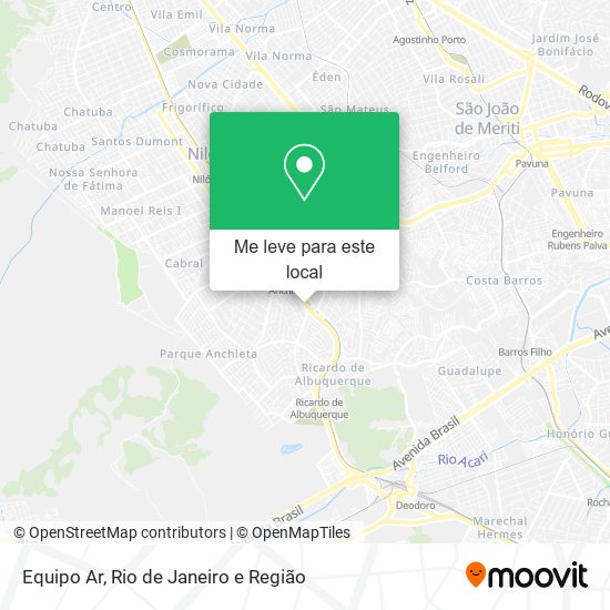 Equipo Ar mapa