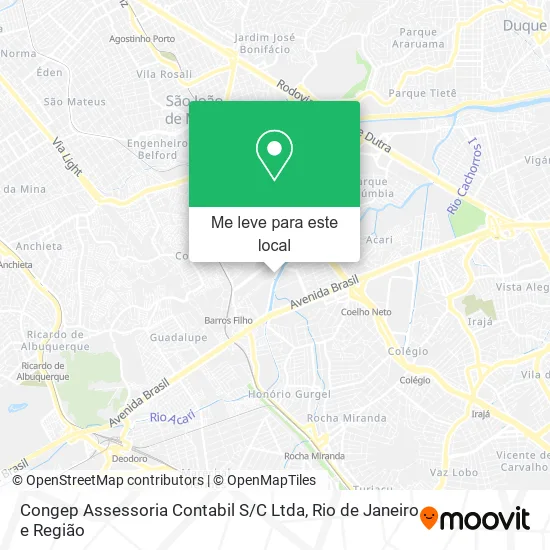 Congep Assessoria Contabil S / C Ltda mapa