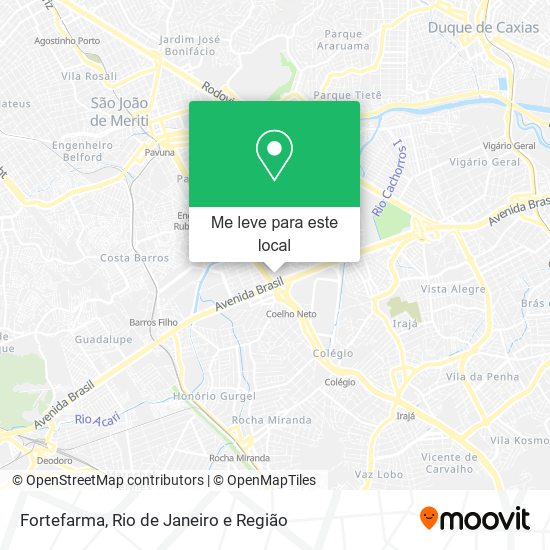 Fortefarma mapa