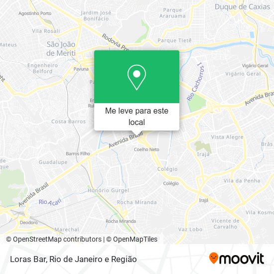 Loras Bar mapa
