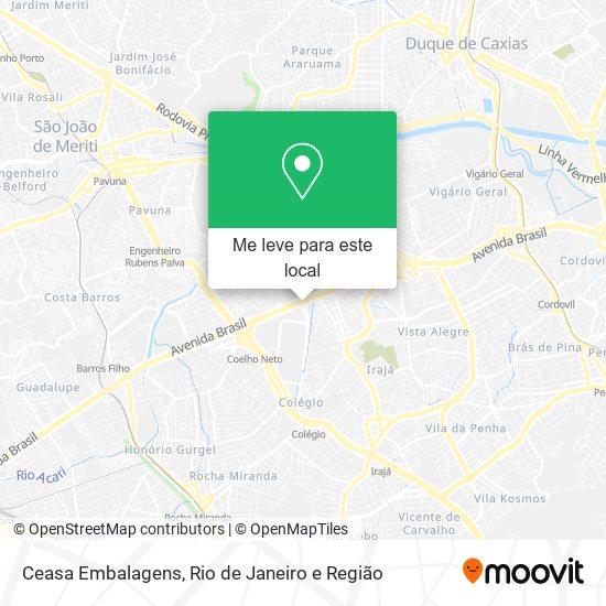 Ceasa Embalagens mapa