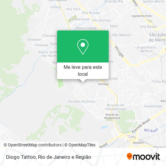 Diogo Tattoo mapa