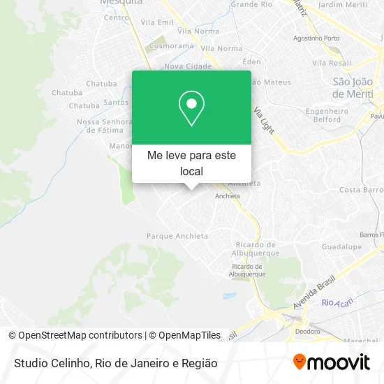 Studio Celinho mapa
