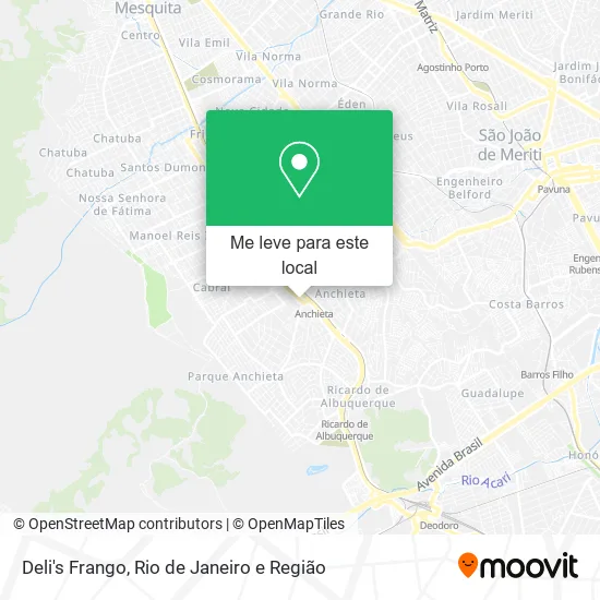 Deli's Frango mapa