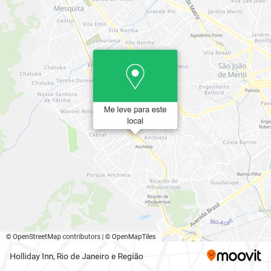 Holliday Inn mapa