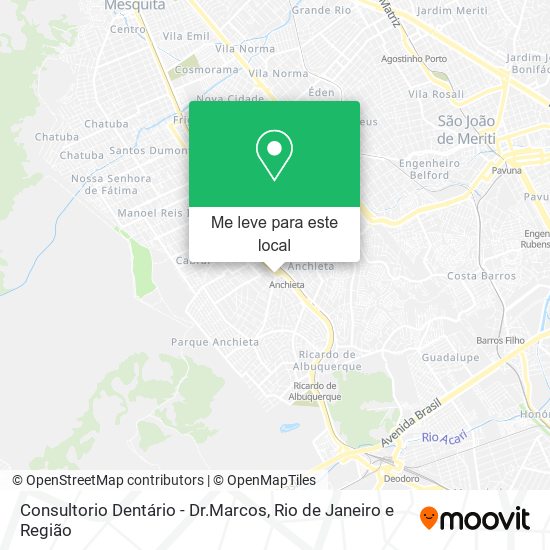 Consultorio Dentário - Dr.Marcos mapa