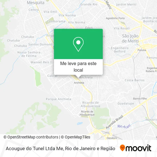 Acougue do Tunel Ltda Me mapa