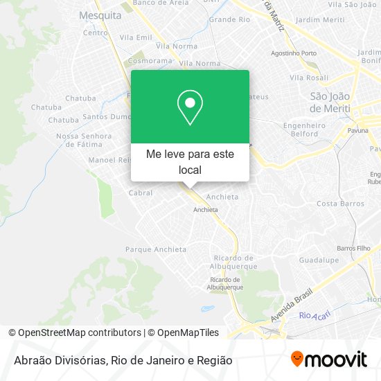 Abraão Divisórias mapa