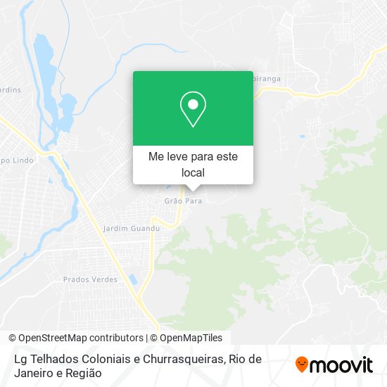 Lg Telhados Coloniais e Churrasqueiras mapa