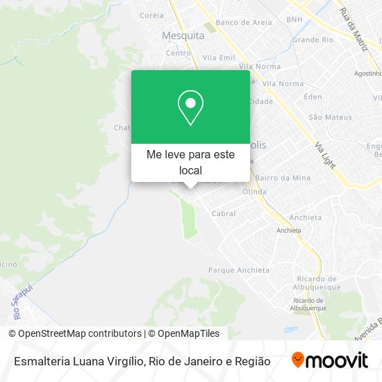 Esmalteria Luana Virgílio mapa