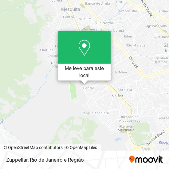 Zuppellar mapa