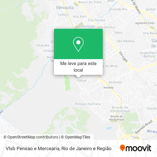 Vlsb Pensao e Mercearia mapa