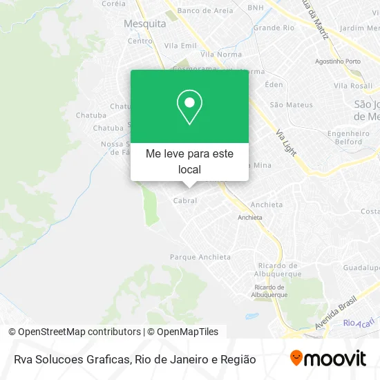 Rva Solucoes Graficas mapa