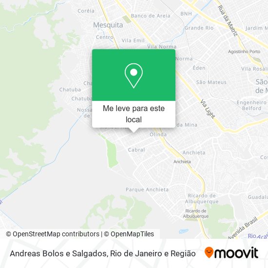 Andreas Bolos e Salgados mapa