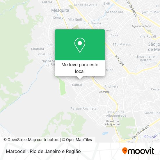 Marcocell mapa